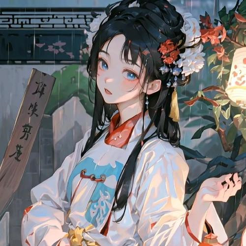 惊艳的女生头像古风图片