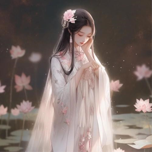 惊艳的女生头像古风图片
