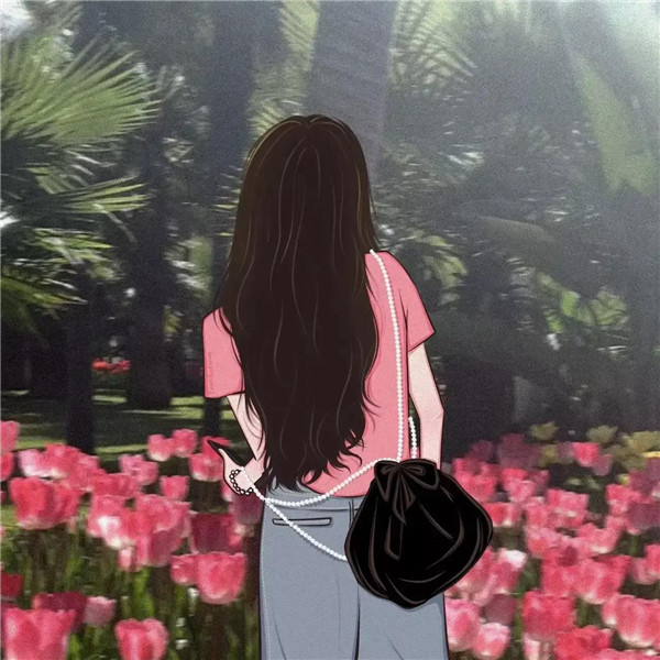 微信抖音不露脸头像女