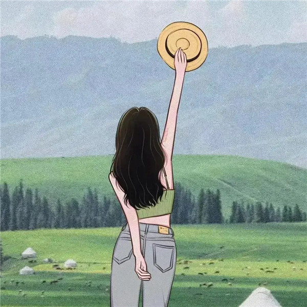 微信抖音不露脸头像女