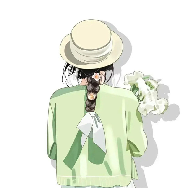 微信抖音不露脸头像女