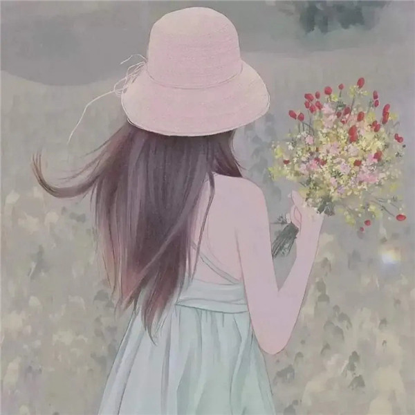 微信抖音不露脸头像女