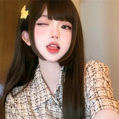 漂亮的真人女生头像