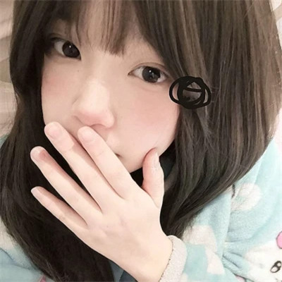 新颖女生微信头像真人