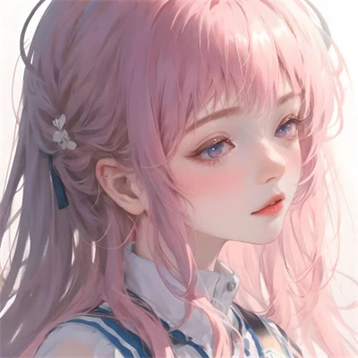 二次元风格的优质女生动漫头像