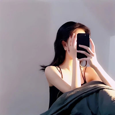 ins女生头像真人小众