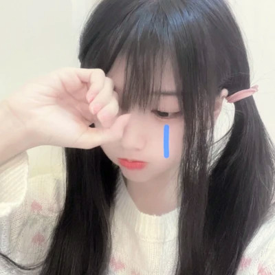 迷人的真人少女头像