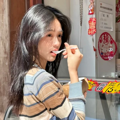 惊艳真人少女头像