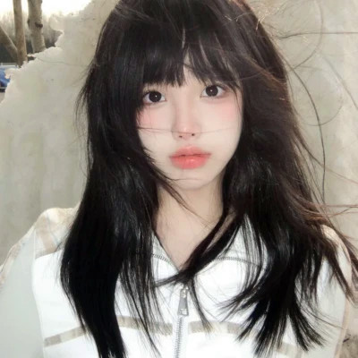 惊艳真人少女头像