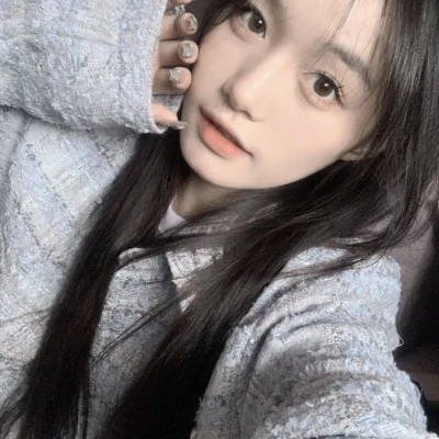 纯真可爱的真人少女头像