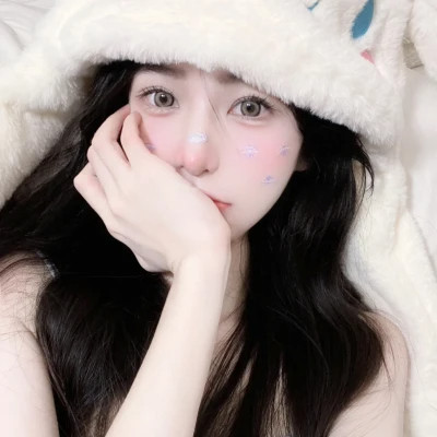 纯真可爱的真人少女头像