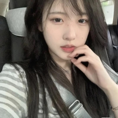 纯真可爱的真人少女头像