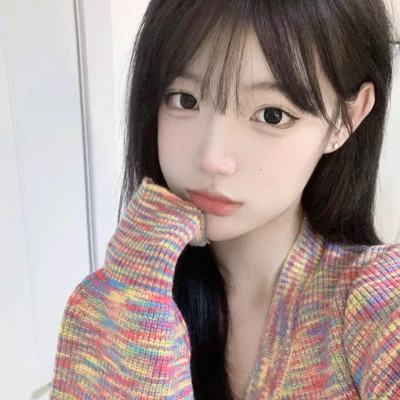 纯真可爱的真人少女头像