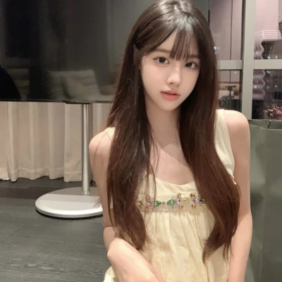 纯真可爱的真人少女头像