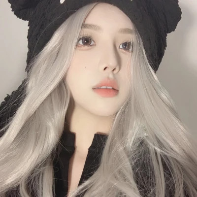 纯真可爱的真人少女头像