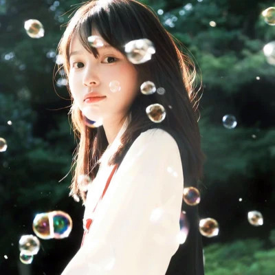 高质量的真人少女头像