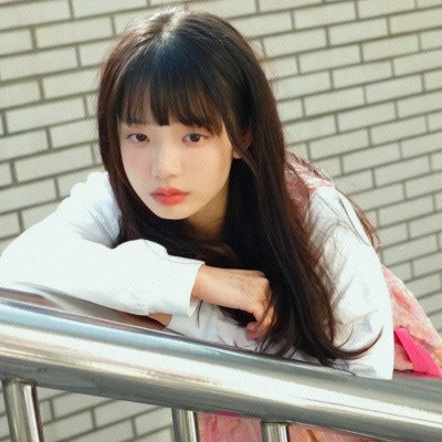神仙般的真人少女头像