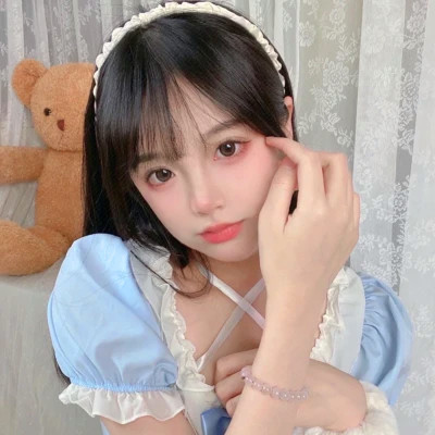 神仙般的真人少女头像