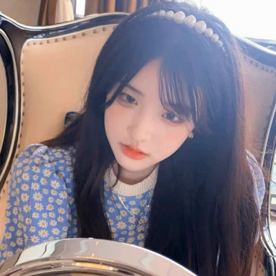 大气优雅的真人少女头像