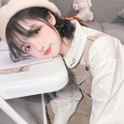大气优雅的真人少女头像