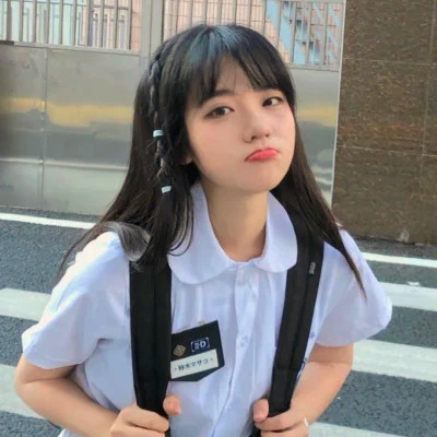 美丽的少女头像