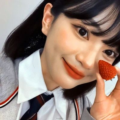 活力四射的高清少女头像图片