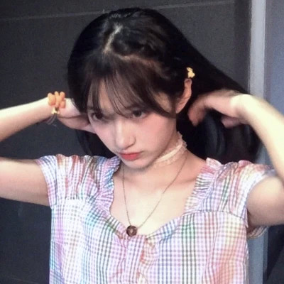 清新素颜女生头像