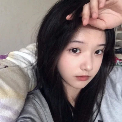 清新素颜女生头像