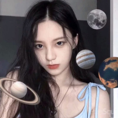 清新素颜女生头像