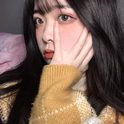 纯真自然的女孩头像