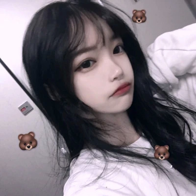 纯真自然的女孩头像