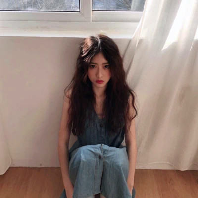 清纯可人的女孩头像
