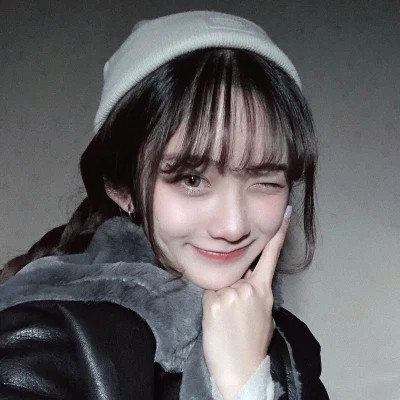 清纯可人的女孩头像