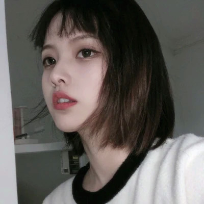 清纯可人的女孩头像