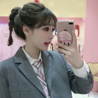 清纯可人的女孩头像