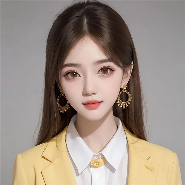 女生职业装头像图片