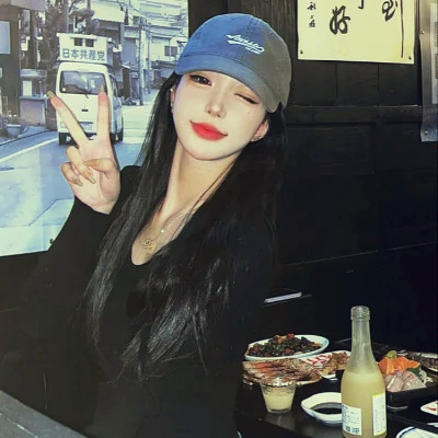 美美的女生头像
