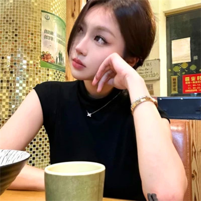 美美的女生头像