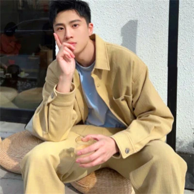超惊艳真人男生头像