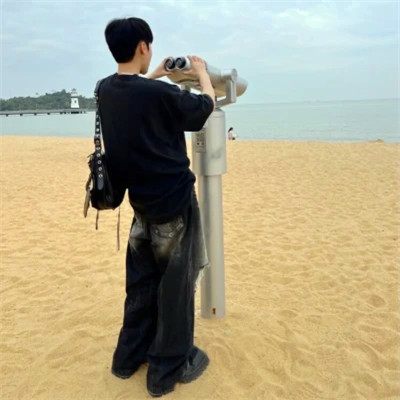 超惊艳真人男生头像