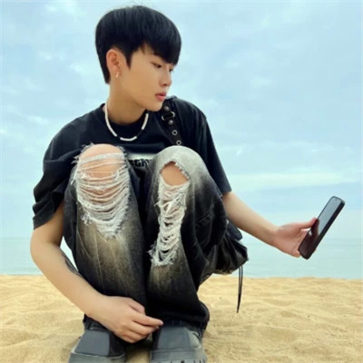 超惊艳真人男生头像