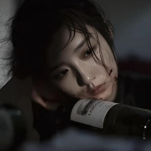 被伤透了心失望的头像女