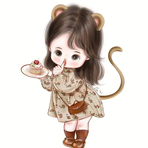 女生治愈系头像动漫可爱