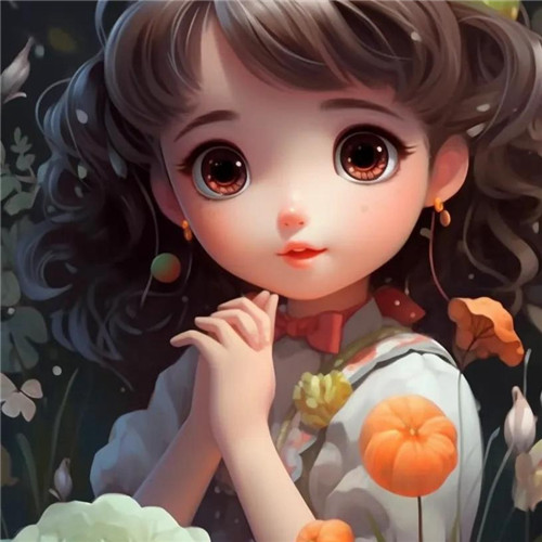 女生治愈系头像动漫可爱