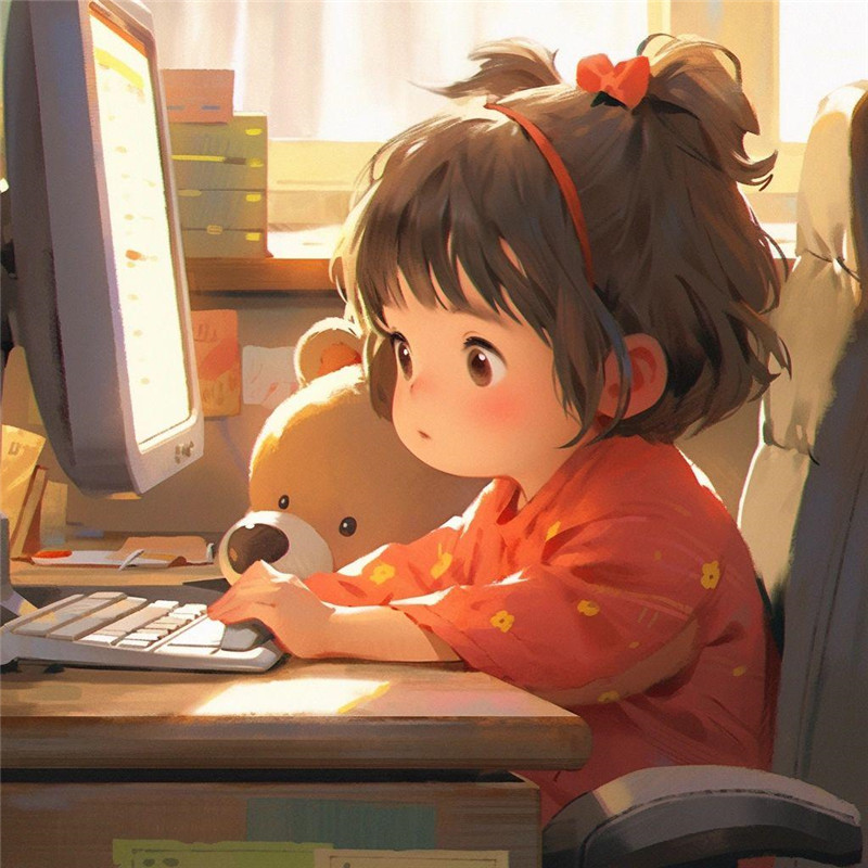 工作努力奋斗情侣头像