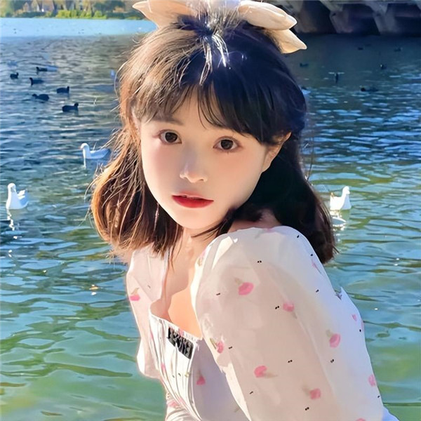 真人仙气飘飘女生微信头像图片