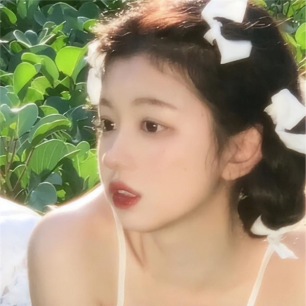 真人仙气飘飘女生微信头像图片
