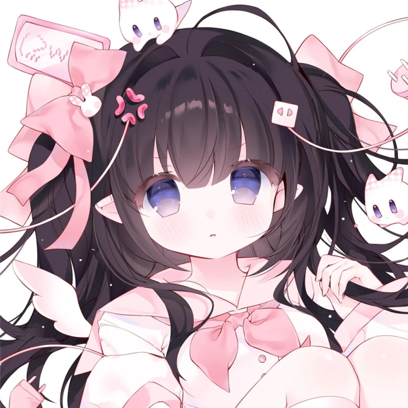 纯真温柔少女心动漫头像
