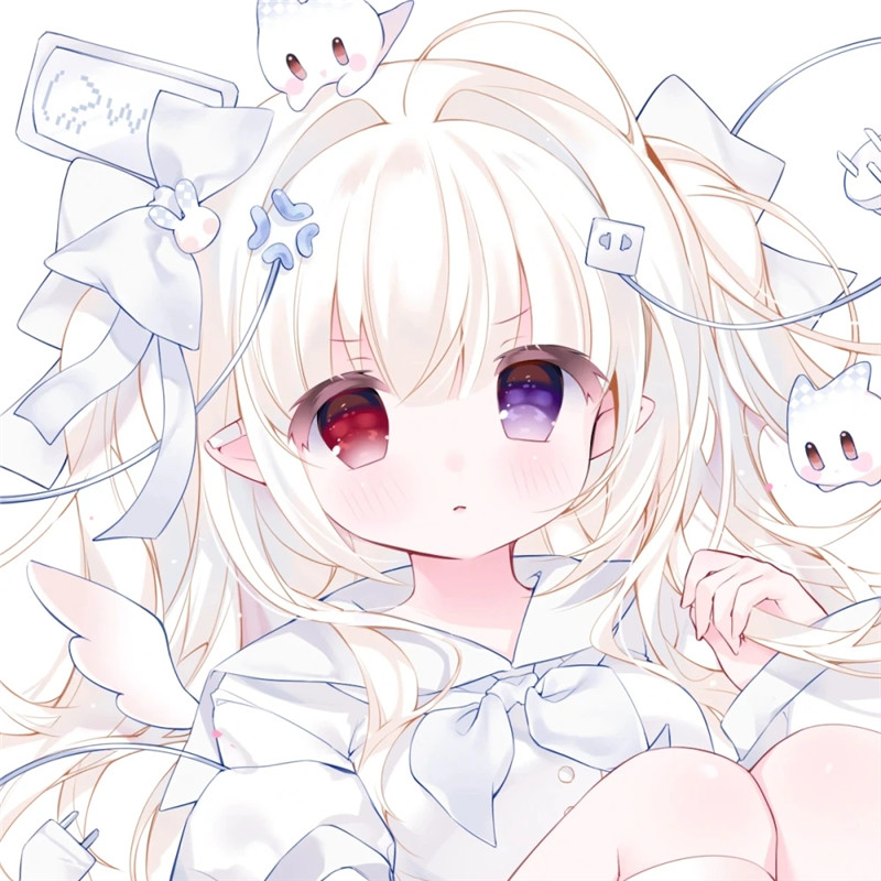 纯真温柔少女心动漫头像