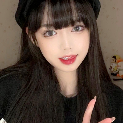 养眼真人女生头像